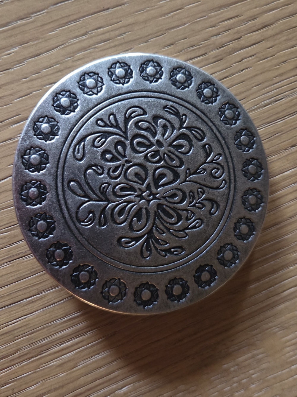 Vintage Round Belt Buckle